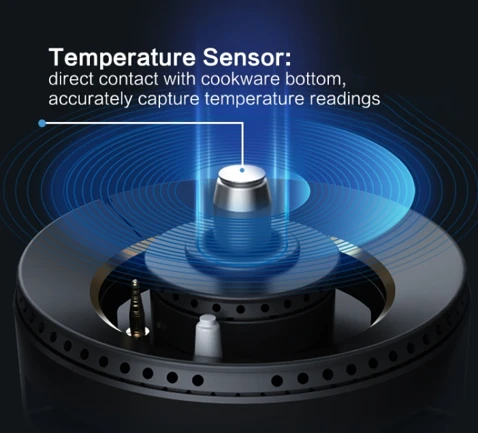 Temperature Sensor of Two Burner Propane Cooktop Temperature Sensor of Two Burner Propane Cooktop
