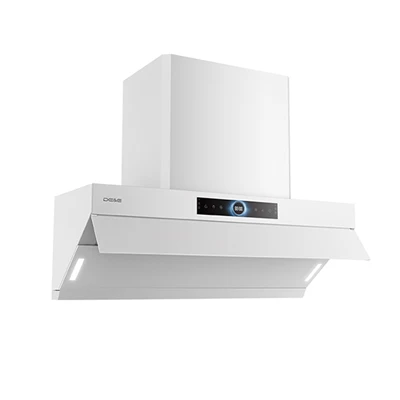 Hotte de cuisinière inclinée
